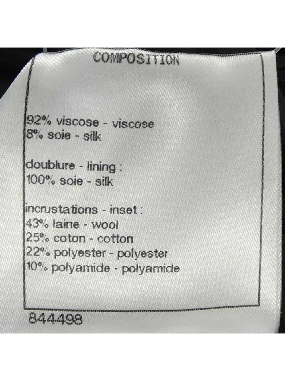 Chanel 20k Dress Black